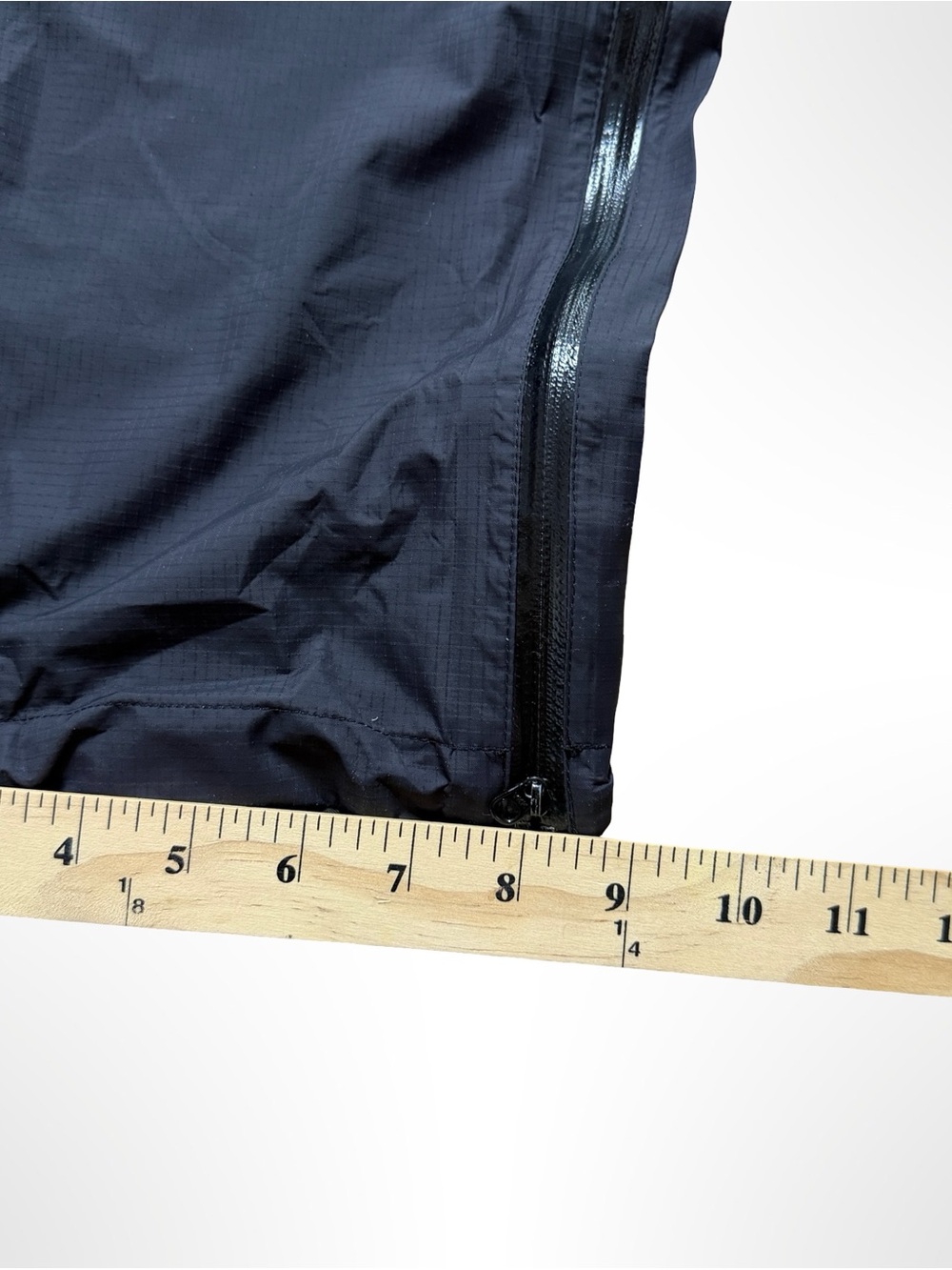 Mont-Bell Nylon Waterproof Rain Shell Drawstring Trackpants Mens Medium Black - Picture 9 of 9